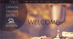 Desktop Screenshot of centralnazarene.ca